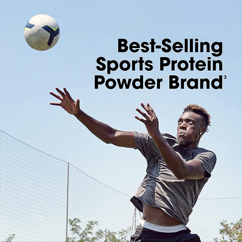 High Quality Milk Chocolate Gold Standard 100% Whey Protein Powder for muscle support, 2lb