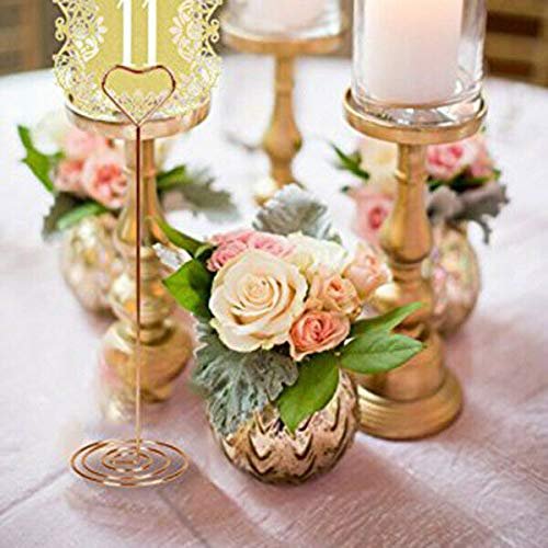 Primum quality New Marden Design Tall Place Card Holder Table Number Holder Table Decorative Showpieces With Customized Size