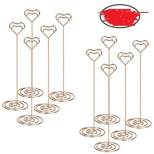 Primum quality New Marden Design Tall Place Card Holder Table Number Holder Table Decorative Showpieces With Customized Size
