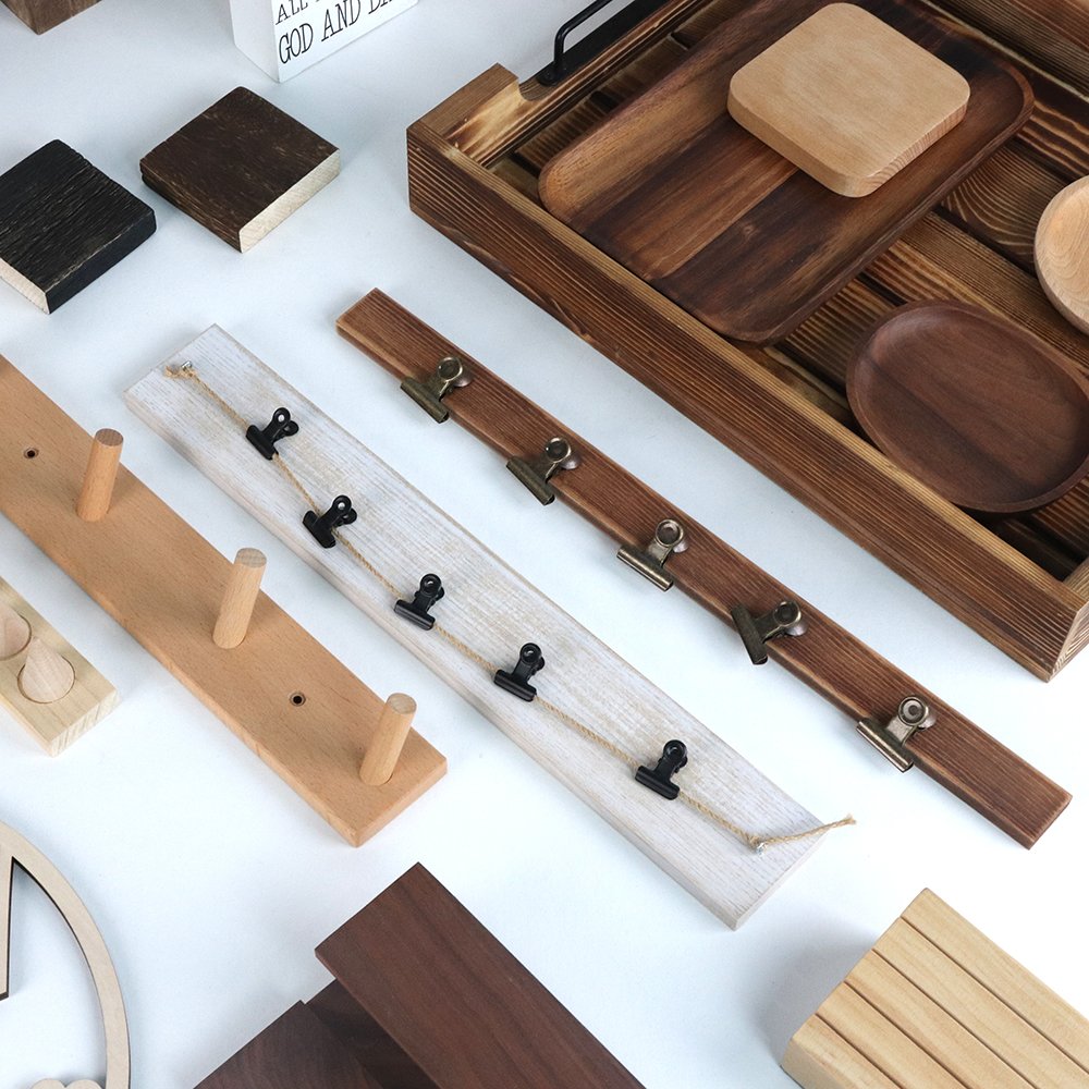 Fine finishes Premium Woodcraft Collection Hooks Shelves Trays and Decorative Signs wall art decor