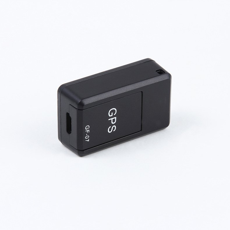 GF07 Magnetic Mini Car Tracker GPS Real Time Tracking Locator Device GPS Tracker Real-time Vehicle Black Plastic Mini Compass