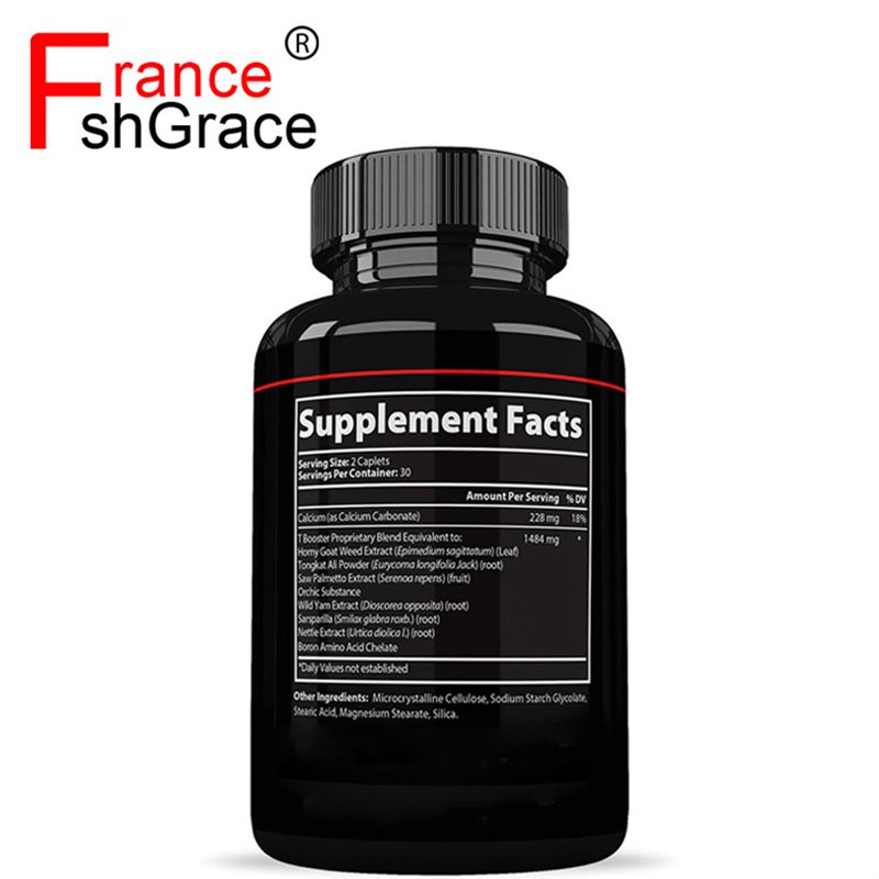 Organic Herbal Health Supplement Energy Booster Strength Pills Enhancement Tablet