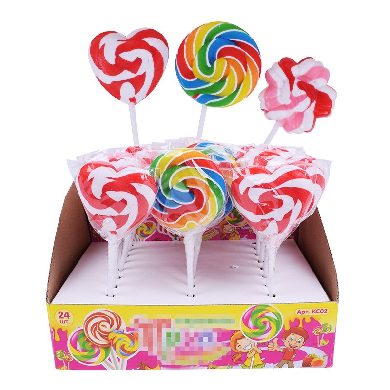Factory Custom Lollipops In Daily Candies Wtih Competitive Price