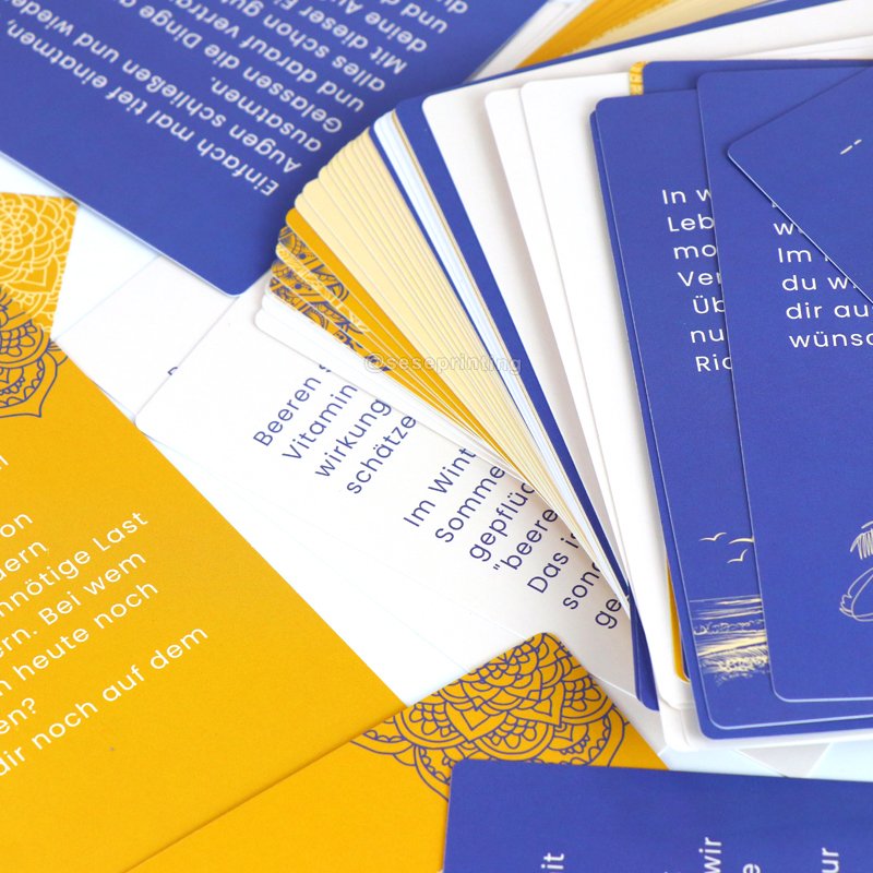 Customized Two-Piece Box Question Family-Friendly Party Card Game Printing Conversation Card With Logo