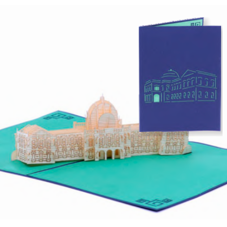 Famous Place Collection Pop Up Card Famous Location 3D Card Theme Famous Place For Gift Souvenir National Day Thank You Card