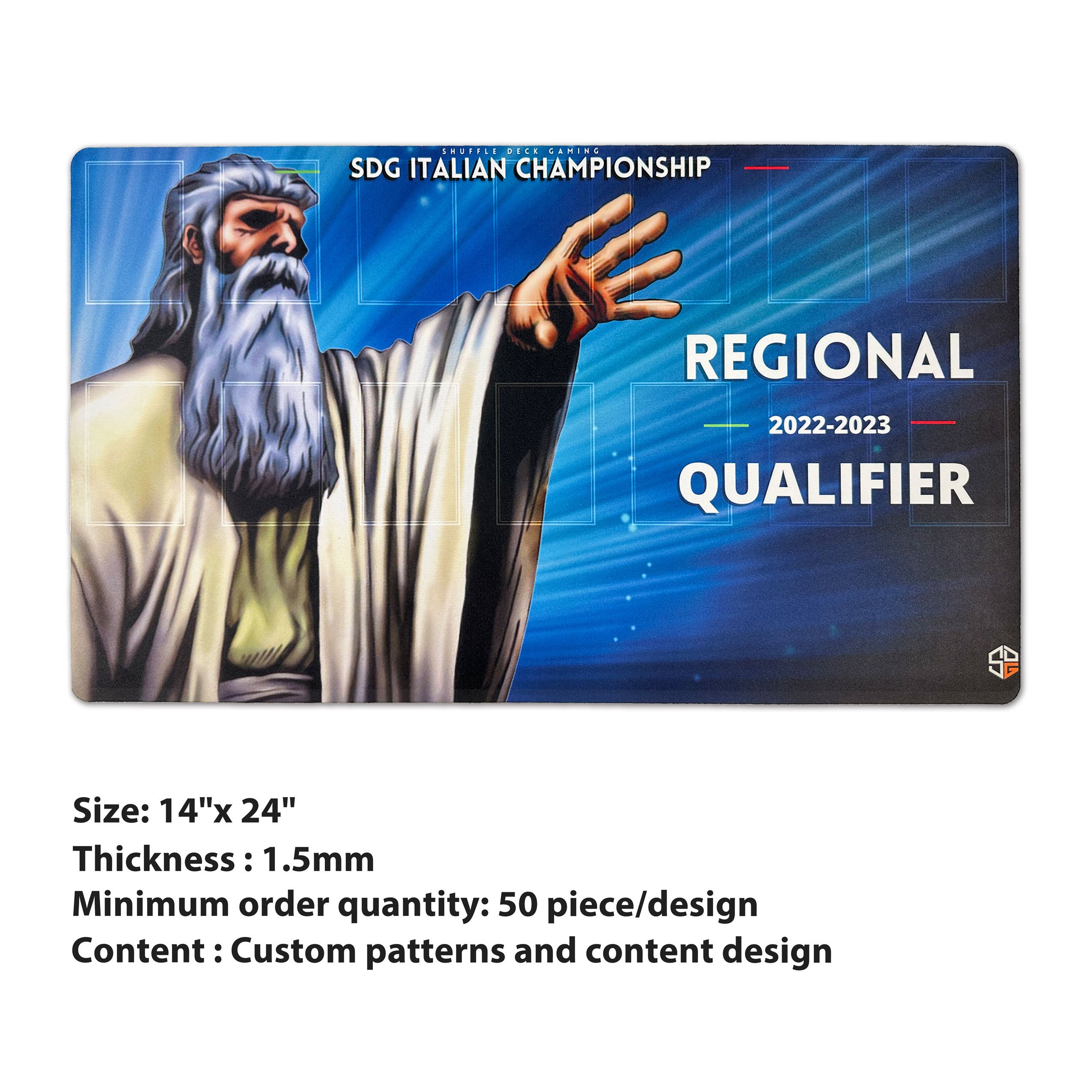 AY Custom game playmat Customized ultra soft double-sided velvet printed art table Place mats cloth playmat