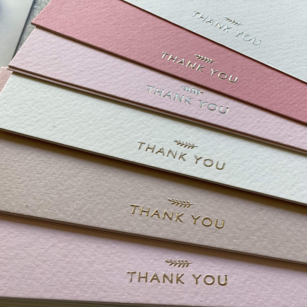 Custom Personalized Luxury Wedding Exclusive Writing Postcard Gift Greeting card Thank You card For Small Business With Envelope