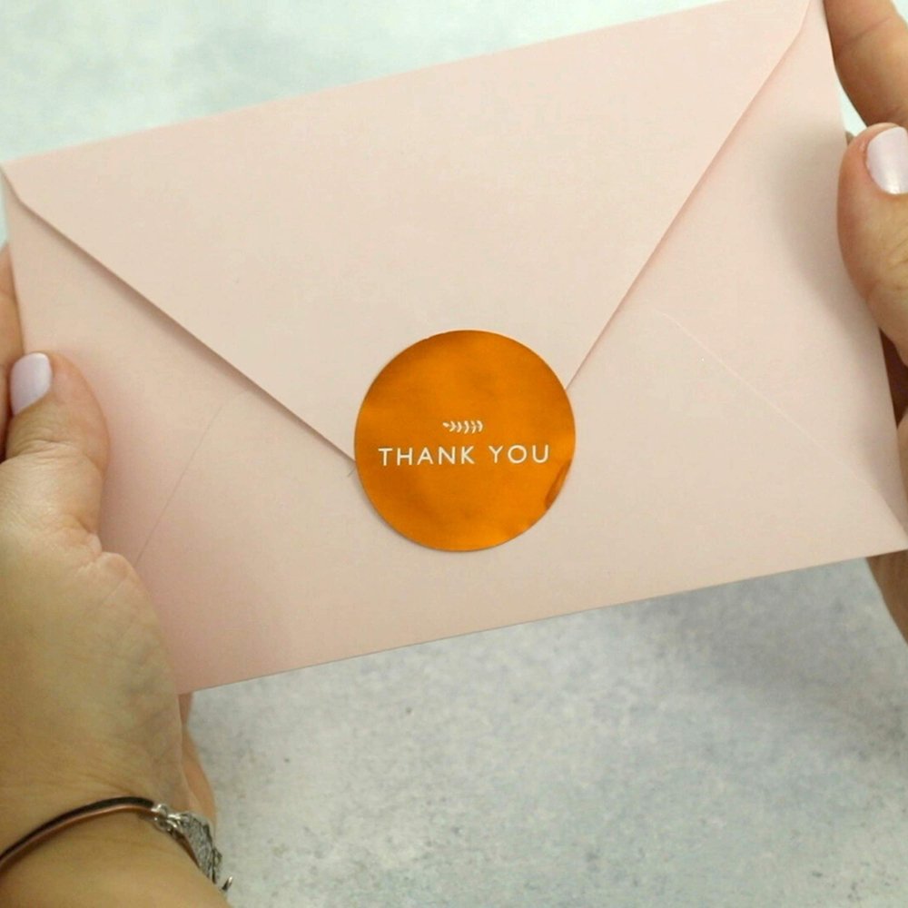 Custom Personalized Luxury Wedding Exclusive Writing Postcard Gift Greeting card Thank You card For Small Business With Envelope