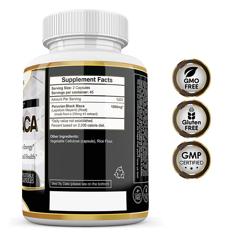 Maca Extract Tablet Power Tablet Stong Maca Capsules