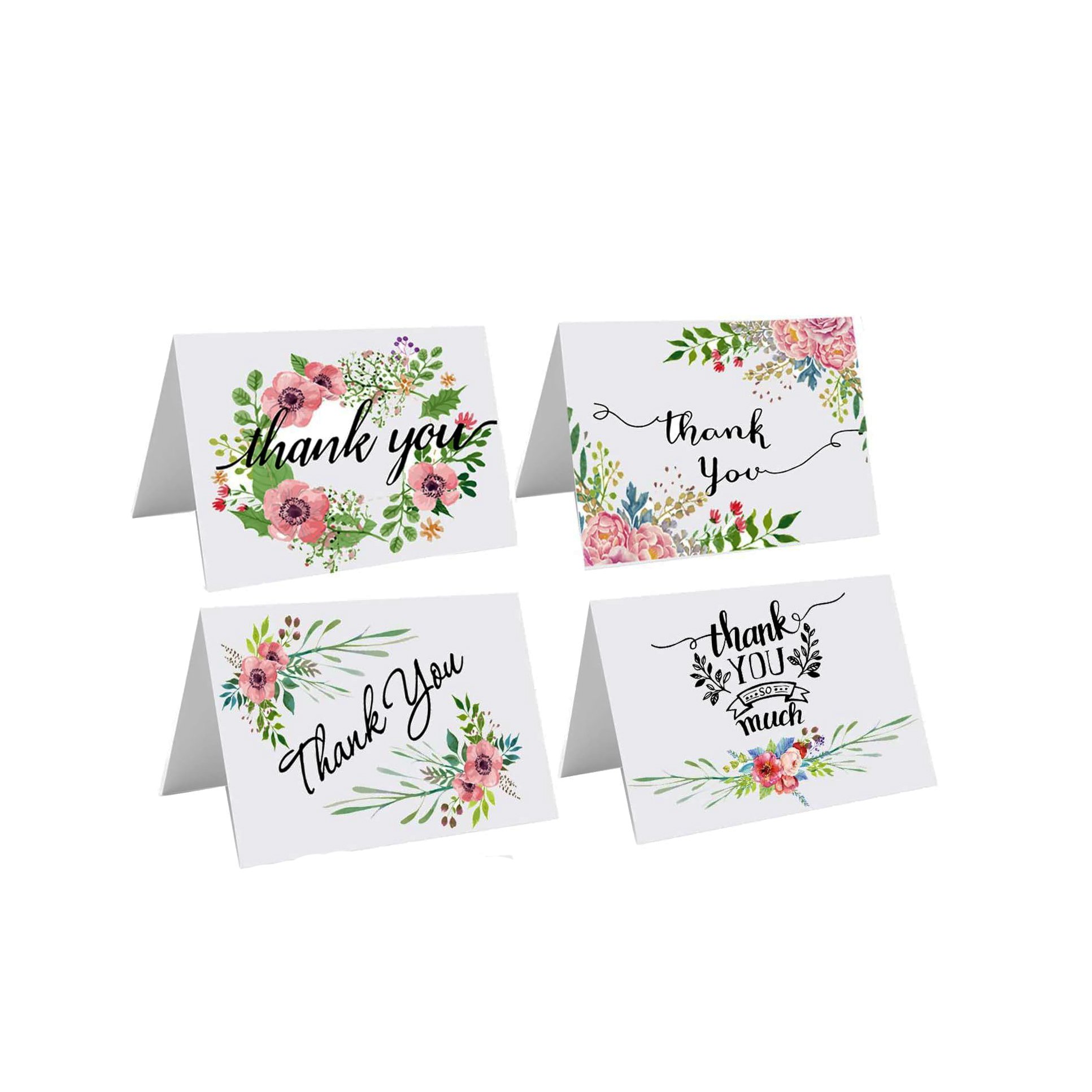Wedding Thank you greeting card Invitation Customized to your needs Wholesale postcard Flowers wedding place card