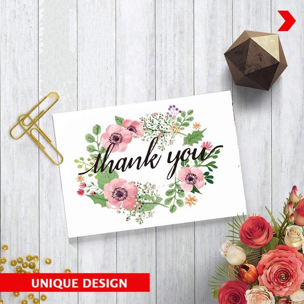 Wedding Thank you greeting card Invitation Customized to your needs Wholesale postcard Flowers wedding place card