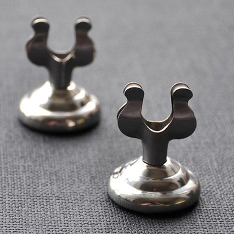 Foodservice Harp Clip Style, Place Card/Table Number Holder Stainless steel silver card clip