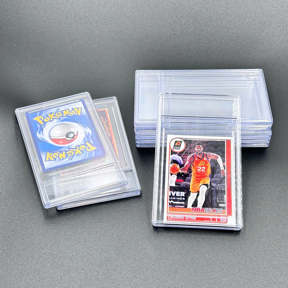 Acrylic 35PT TCG Trading Card Case Plastic Sports Graded Card Slab standard holder For Pakemon PSA Card Slabs