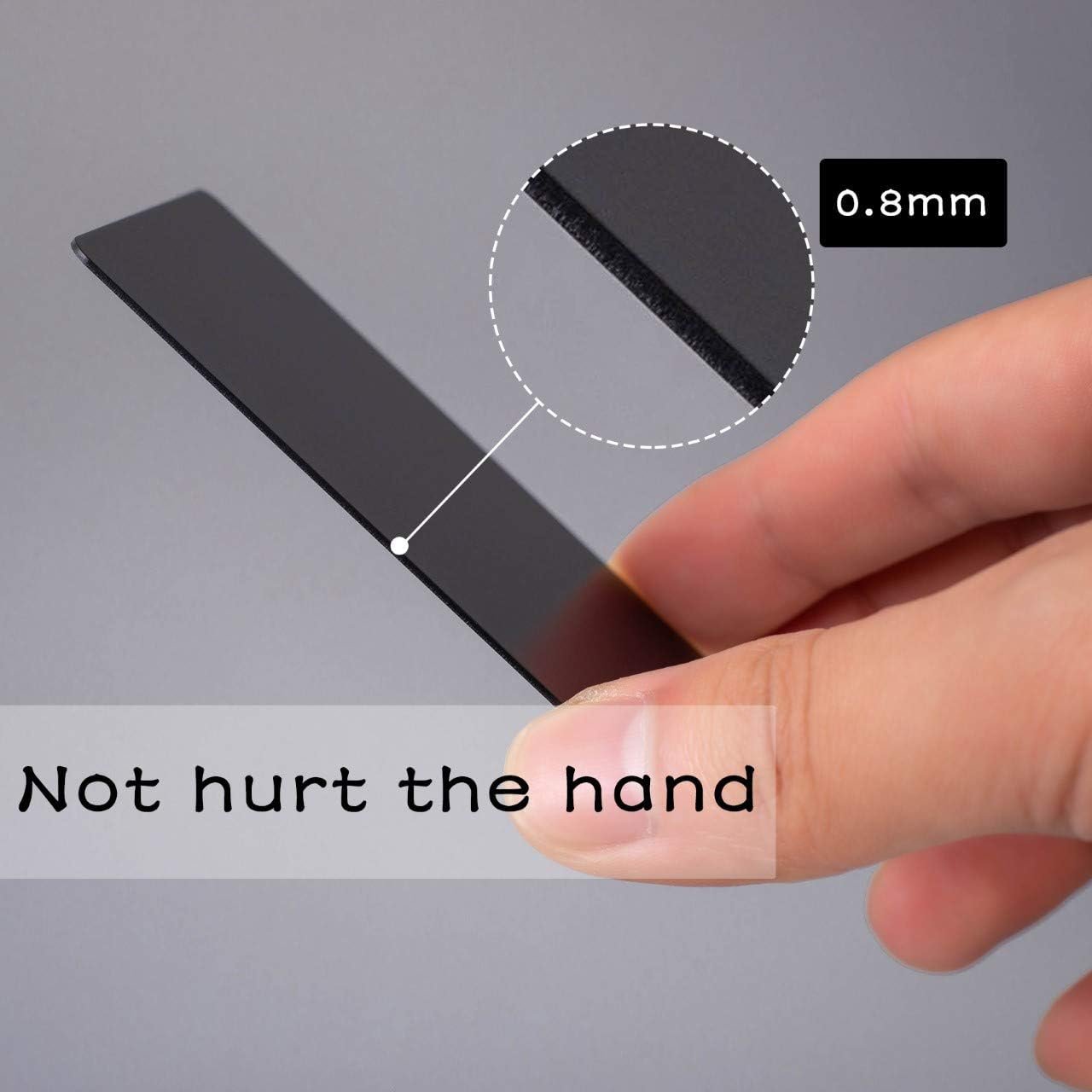 Blank aluminum cards,Thick Aluminum Metal Business Cards Anodized Aluminum 86 X 54 X 0.8mm.