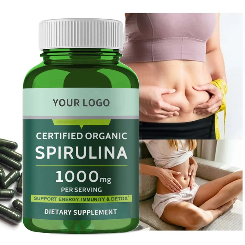Organic Chlorella Spirulina Powder Tablet Powder Capsule Bulk Usda Organic Spirulina And Chlorella Capsules