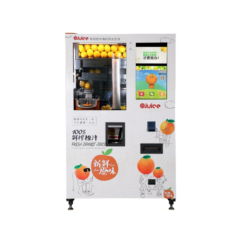 Micron Factory Original Price Custom Stickers Freshly Squeezed Orange Juice Vending Machine