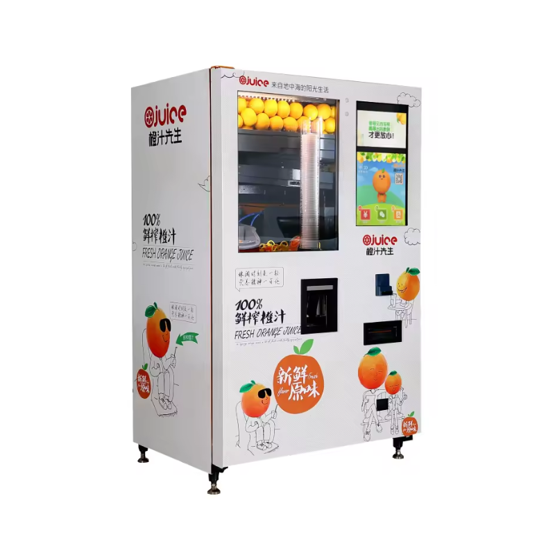 Micron Factory Original Price Custom Stickers Freshly Squeezed Orange Juice Vending Machine
