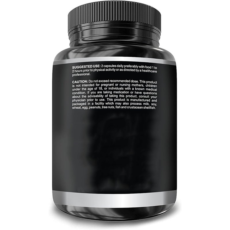 Super Strength 1590mg Horny Goat Weed 120 Capsules With Maca Arginine Boost your Health,Endurance & Energy, Joint Health
