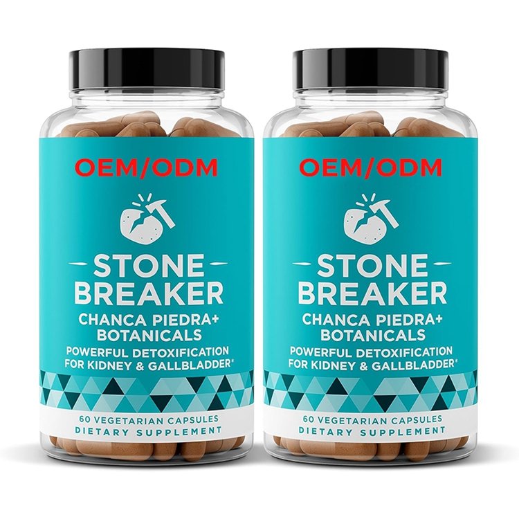120 Vegetarian Soft Capsules with Celery Seed Extract Stone Breaker Chanca Piedra Dissolver Kidney Cleanse & Gallbladder Formula