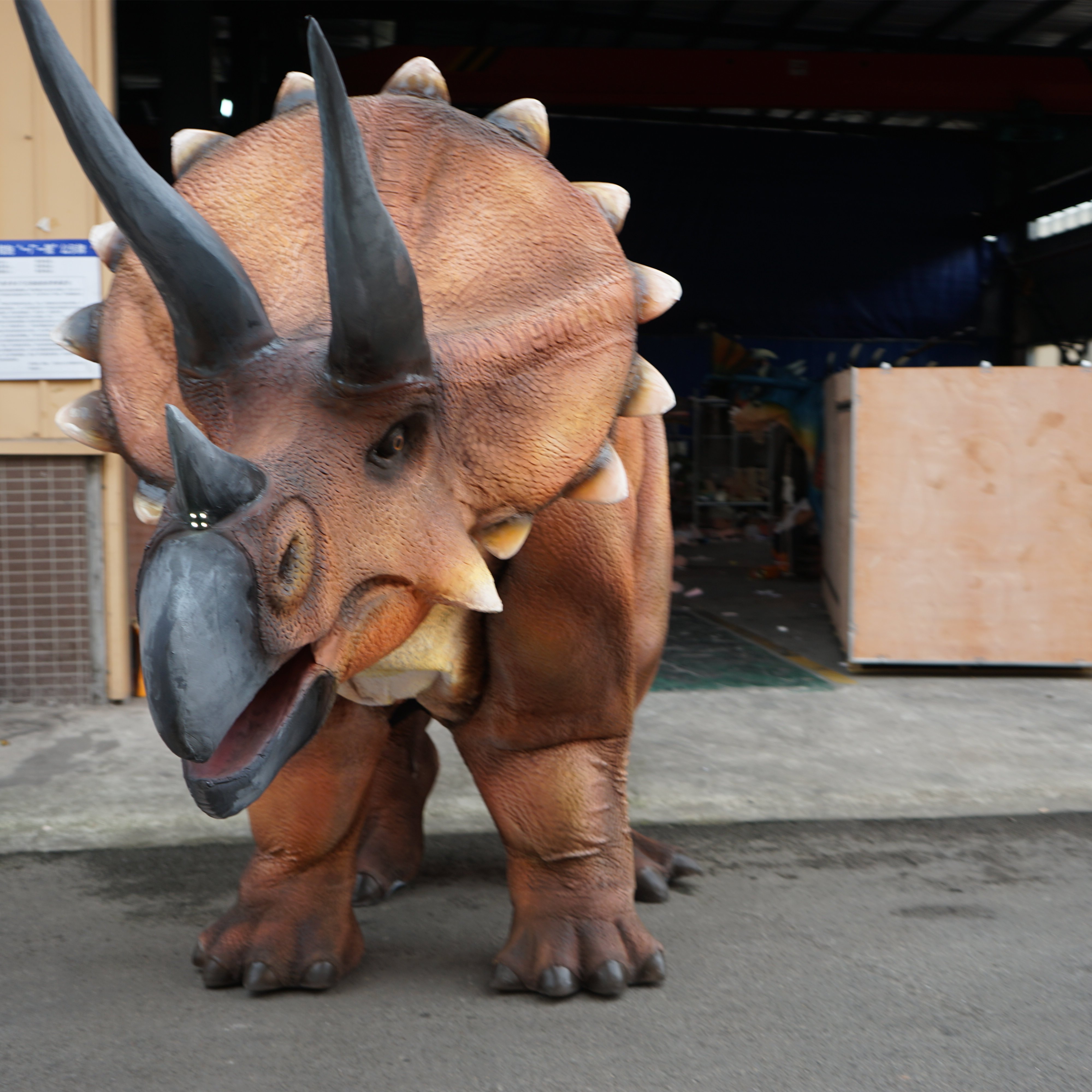 MCS-Big Dinosaur Costume Of Triceratops For Party Event