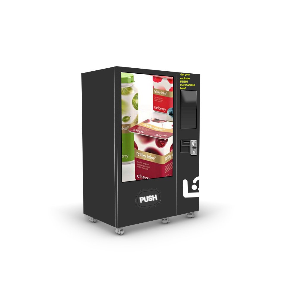 FEISHI ODM/OEM Automatic Frozen Food Ice Cream Vending Machine Yogurt Food Frozen Vending Machine