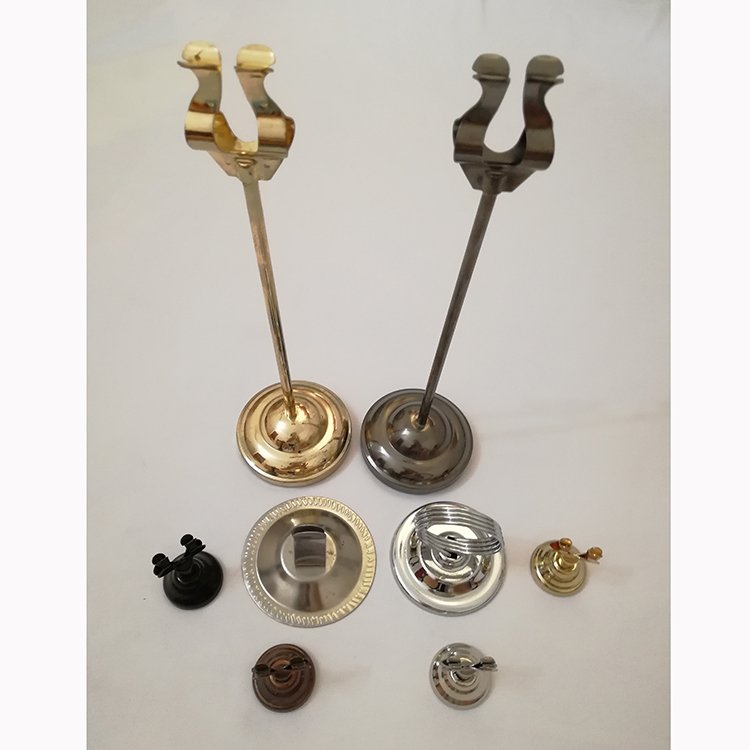Factory Direct Sales Stainless Steel Place Card Holder Reserved Card Holder