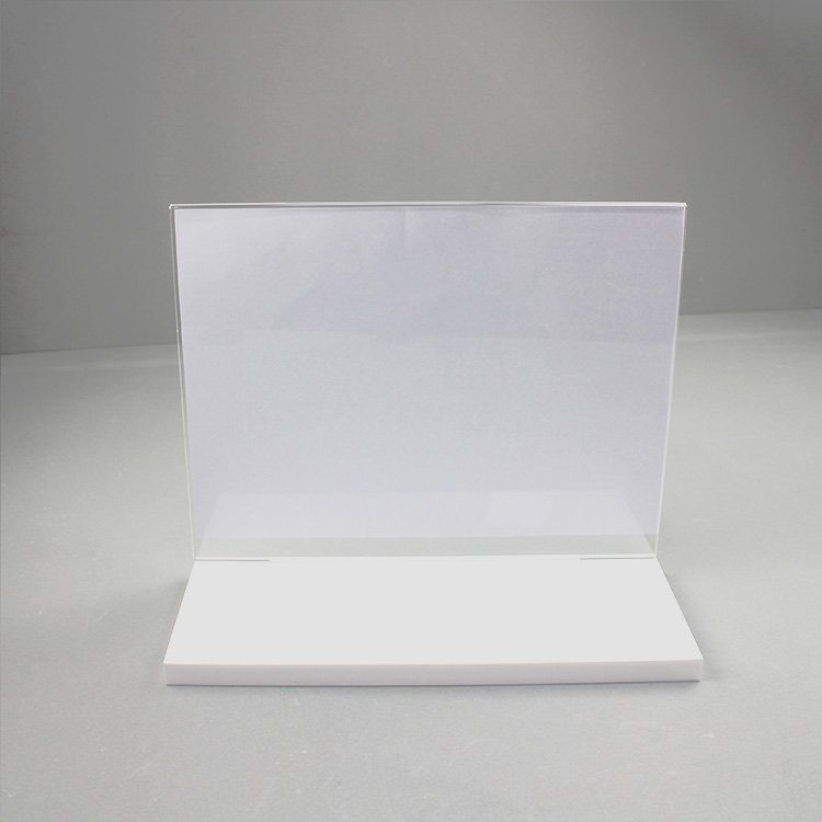 acrylic display stand with white solid base. acrylic plinths display stand display stand for Jewelry, cosmetics, food etc