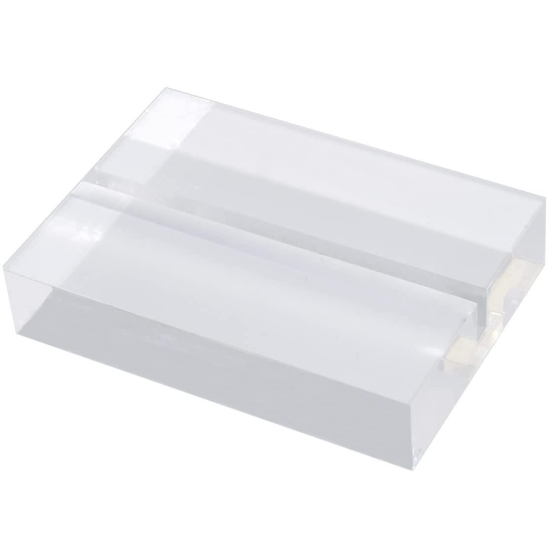 Customizable Clear Acrylic Stands Place Card Holders with Card Slot Wedding Sign Holders Table Numbers Display Stand Holders