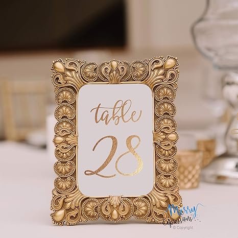 Gaojian Arch Acrylic Wedding Table Seat Card Wedding Table Number Sign Place Cards For Hotel Restaurant Digital Meal Card