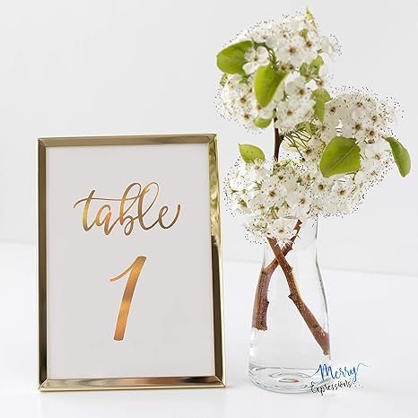 Gaojian Arch Acrylic Wedding Table Seat Card Wedding Table Number Sign Place Cards For Hotel Restaurant Digital Meal Card