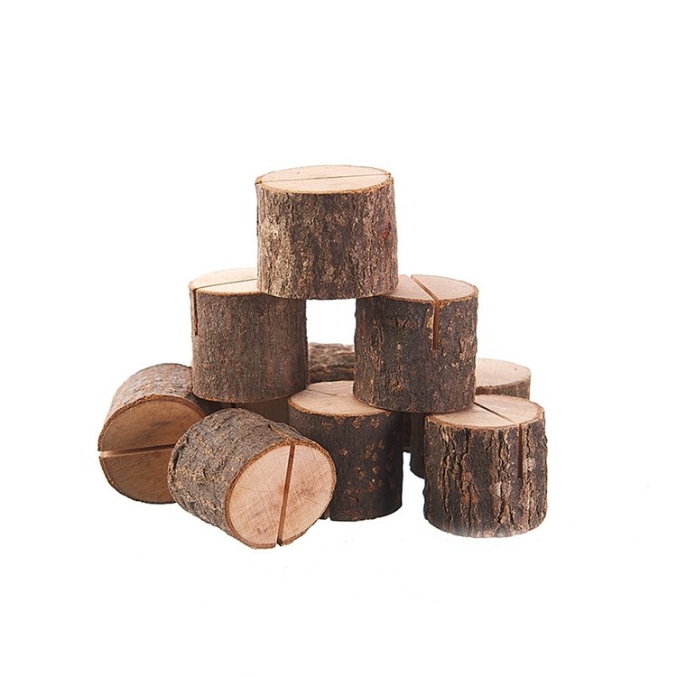 HOYE CRAFTS wood display stand Table Number Holders place card holder