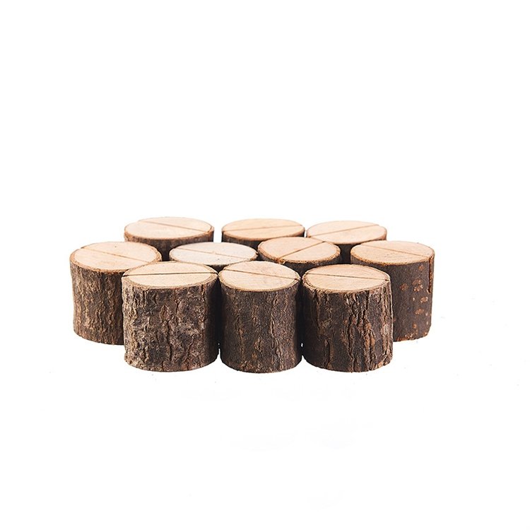 HOYE CRAFTS wood display stand Table Number Holders place card holder