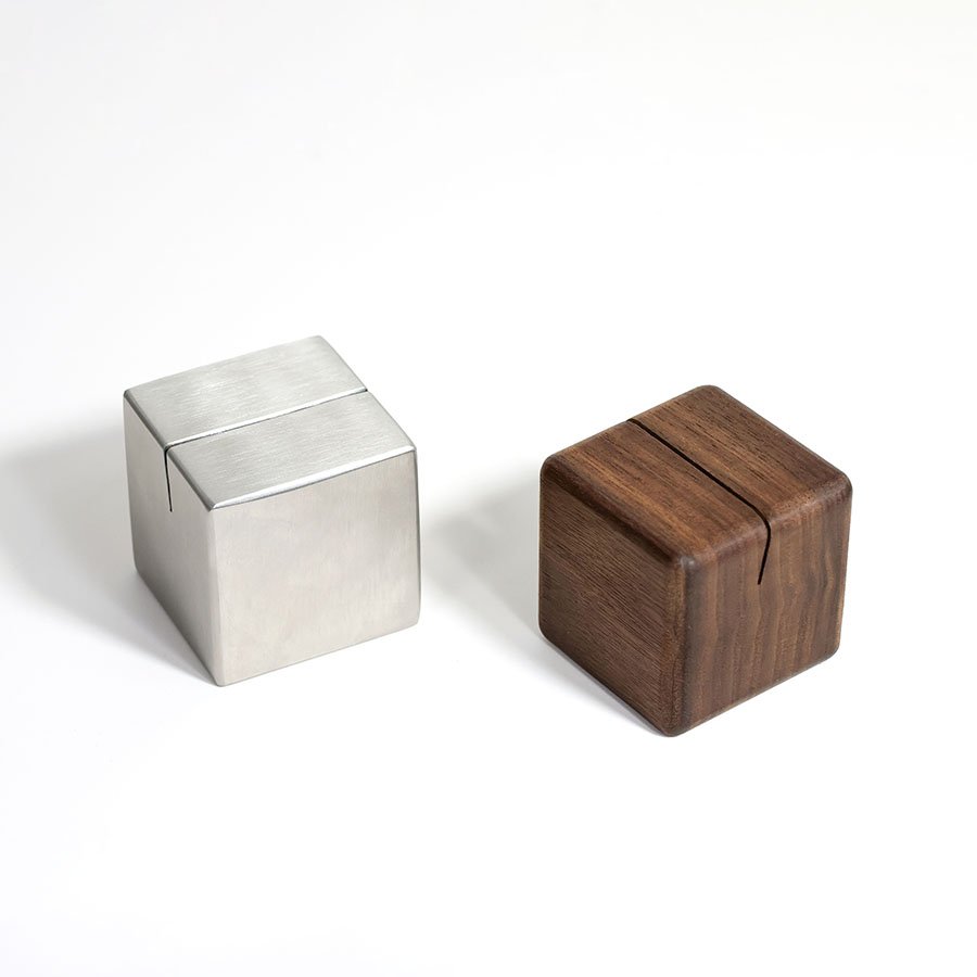 Wooden Card Holder Black Walnut for Table Restaurant Hotel Home Decoration Solid Wood Place Card Holder Picture Display Stand
