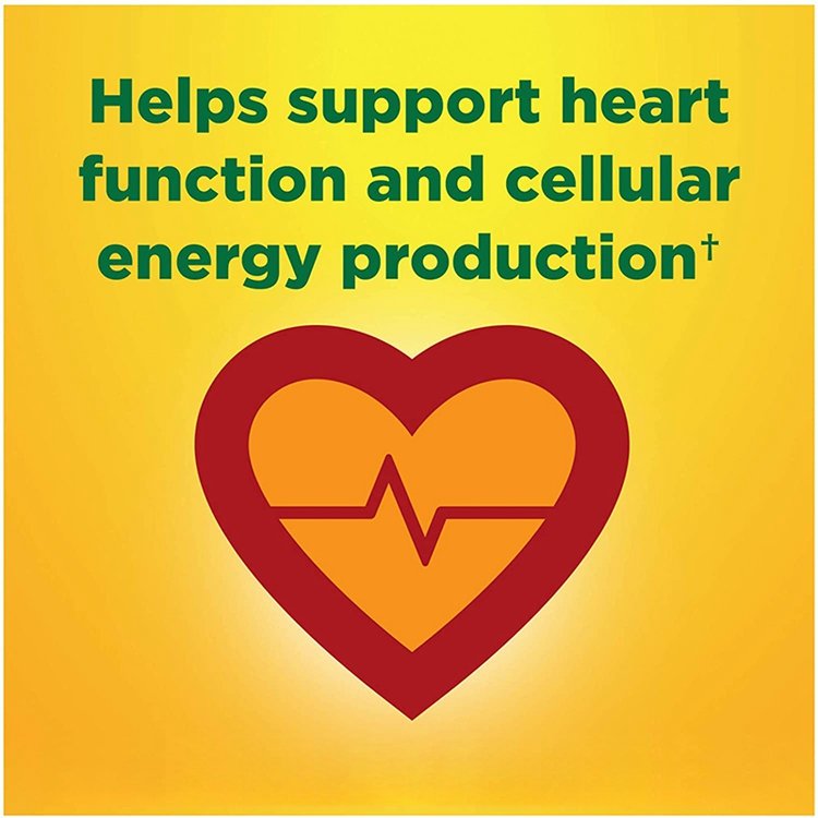 Dietary Supplement Co Q-10 Quality Vitamins 80 Rapid Release Softgels Helps Support Heart Function