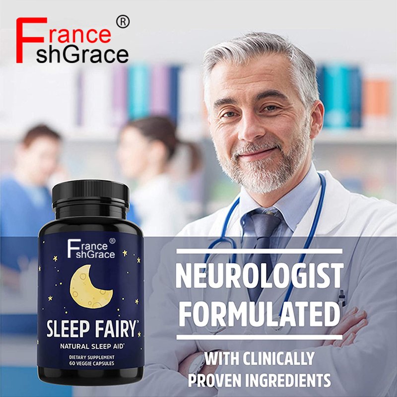 Melatonin Herbal Sleeping Pills Sleep Supplement Vegan Capsules