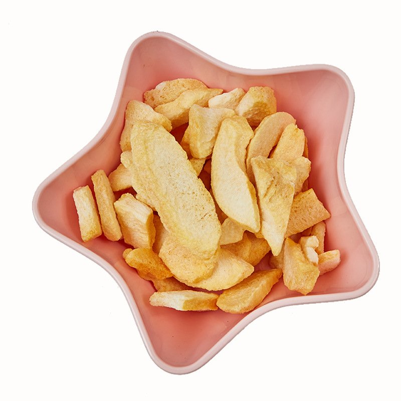 China Dry Fruit Snacks Crunchy Dried Peach Freeze-dried Yellow Peach