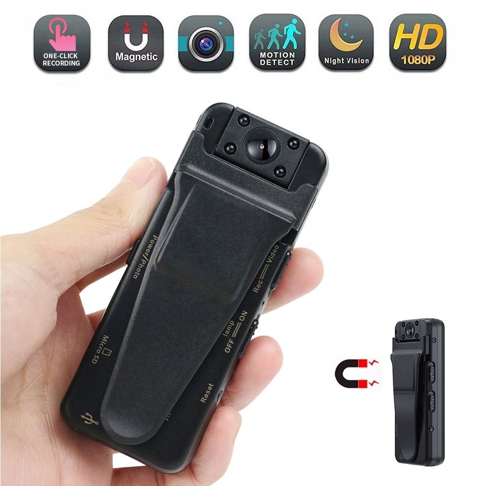 A8Z Body Mounted Camera Full HD 1080P Portable Camara Video Recorder Small Body Mounted Cam Motorcycle Bike Motion
