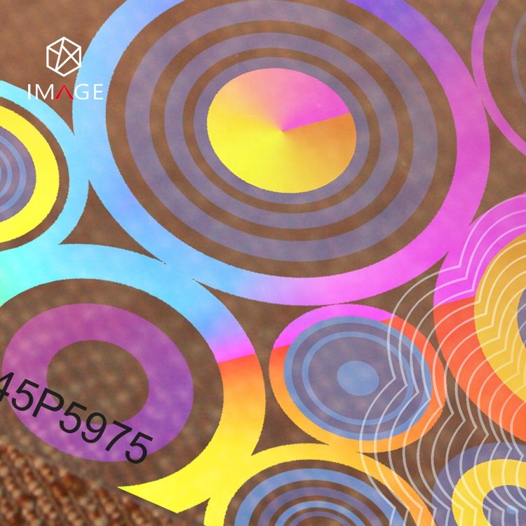 5 Mil Clear ID Card Size Holographic Laminating Pouches