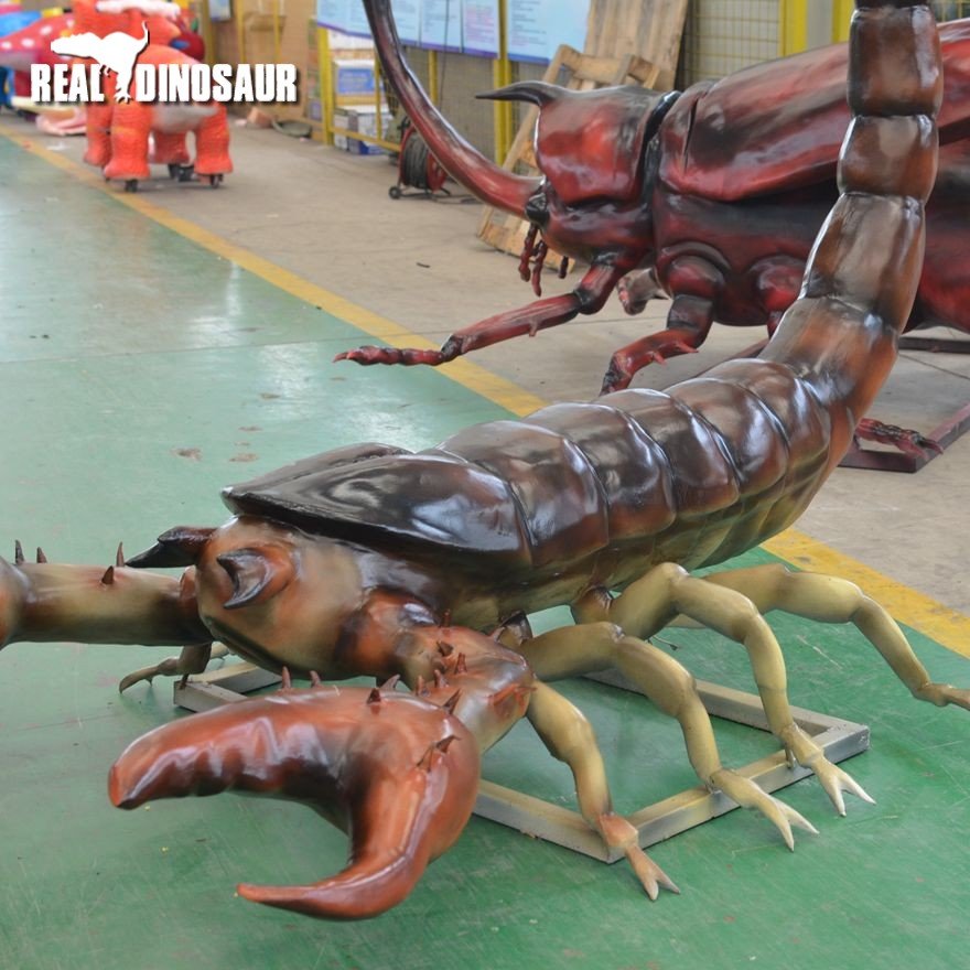 Realistic Scorpion Statue animatronic Insect for sale