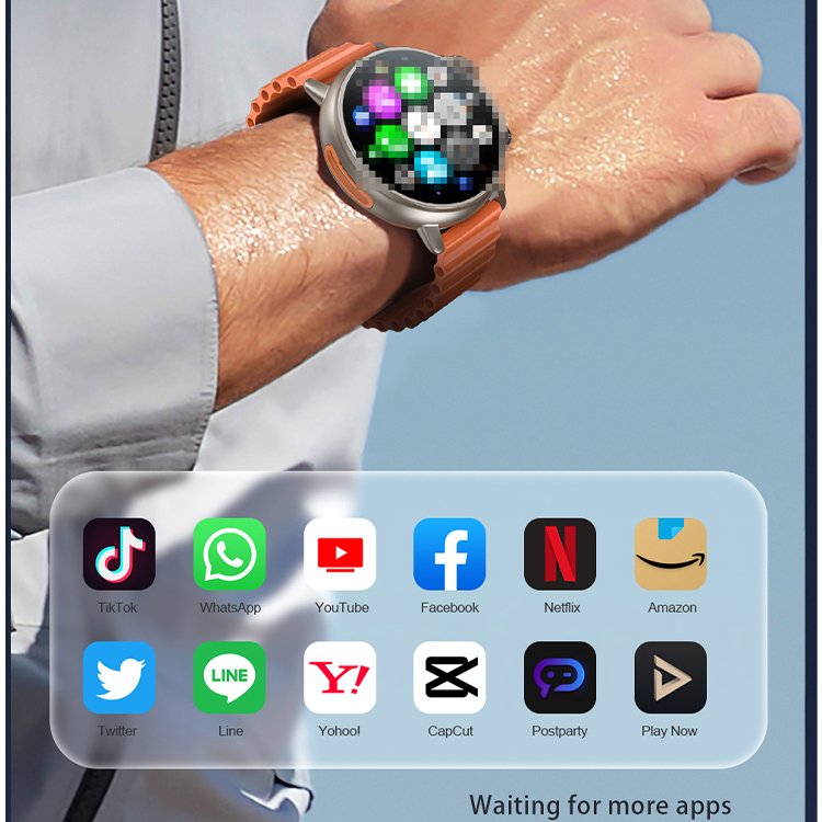 New arrival Round 1.52 inch 4G ultra smart Watch 4+64GB WiFi GPS SIM card network 200W camera Android 8.0 smart watch PK DW88 89