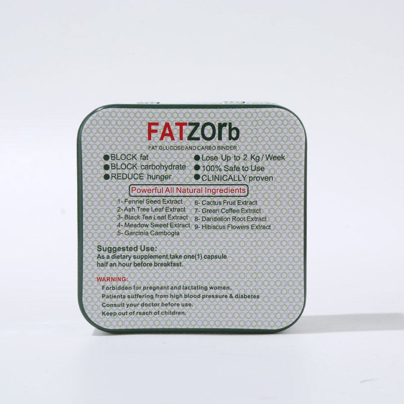 Wholesale OEM Herb Slim Supplements Natural Slimming Capsules Promote Fat Burning Fat Zorb Capsules
