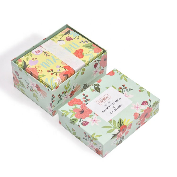 Vietnam Factory Custom Designs Blank Elegant Luxury Wedding Invitation Birthday Blue Paper Greeting Cards