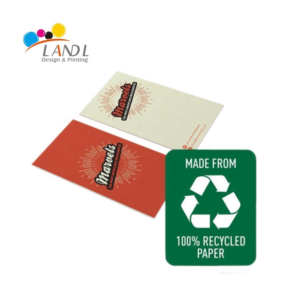 custom place card paper backing card visiting card printing