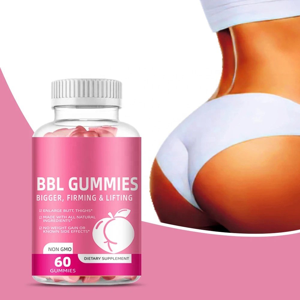 Hot selling Butt Enlargement and Breast Enlargement Gummies Hip and Big Butt Enlargement Gummies