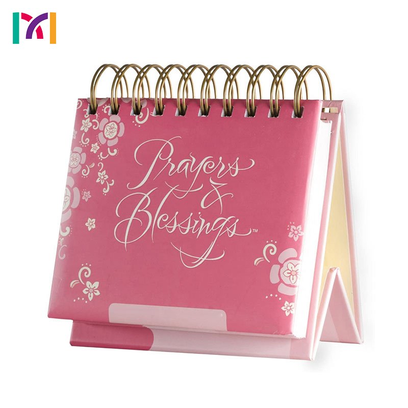 Customized exquisite school home office desktop calendar according to your style