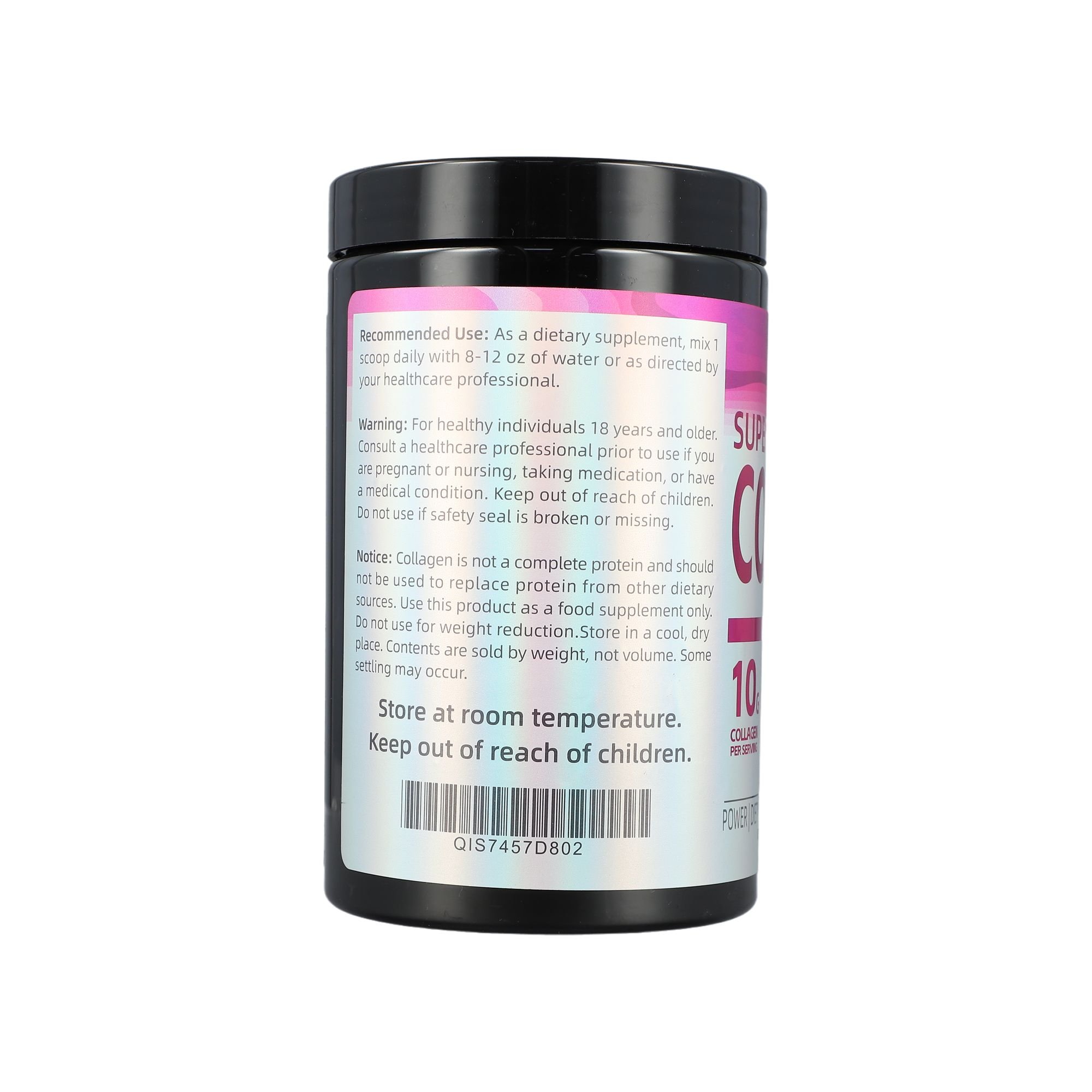 Customer Private labels logo healthcare 100% marine absorption vitamins collagen powder peptides