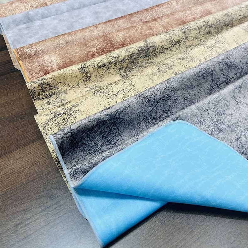 Custom Polyester Velvet Printed Art Table Place Mats Luxury Striped Outdoor Wedding Placemat Bottom Fabric Pattern