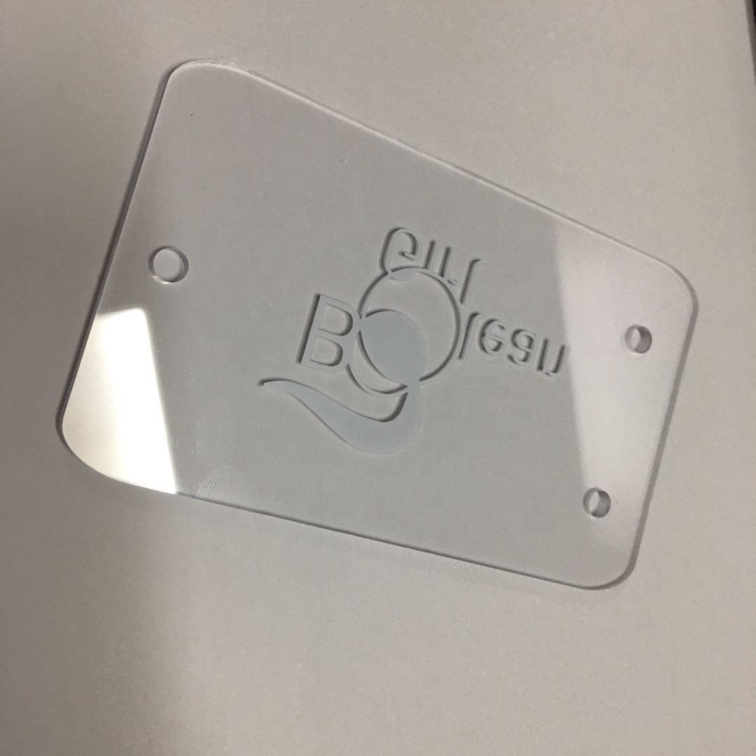 Custom Handmade Design Printed Transparent Acrylic Laser Cut Name Place Cards