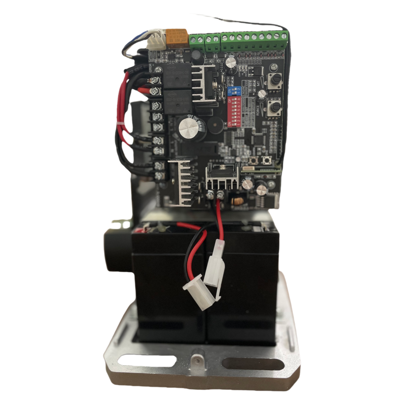Heavy Duty Sliding Gate Motor 24V DC Solar Charged Remote Control Sliding Gate Opener Automatic Door Operator