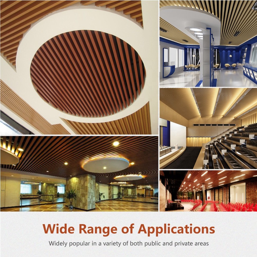 Wood Composite Faux Wood Beam WPC Roof Covering Ceiling Panel